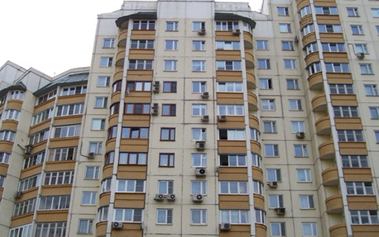 Остекление балкона в доме серии П 111М Хотьково