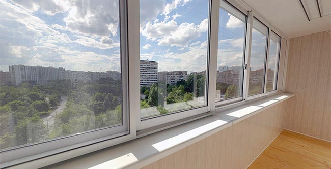 Сколько стоит застеклить балкон 6 метров: остекление пластиком Хотьково