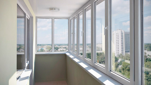 Пластиковые окна на балконы и лоджии с установкой Хотьково