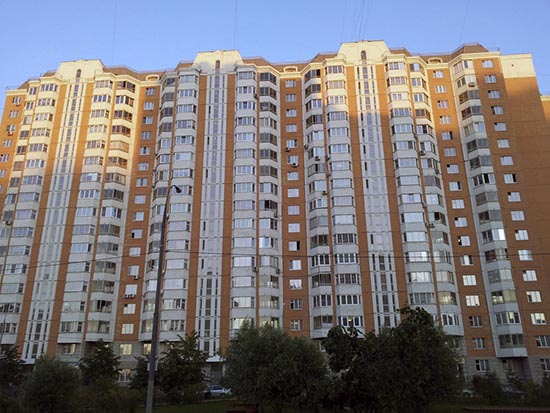 Остекление балконов и лоджий в доме серии П44Т Хотьково