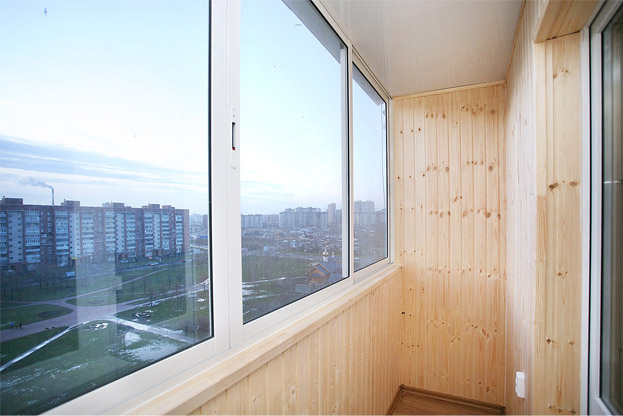 Остекление окон ПВХ лоджий и балконов пластиковыми окнами Хотьково