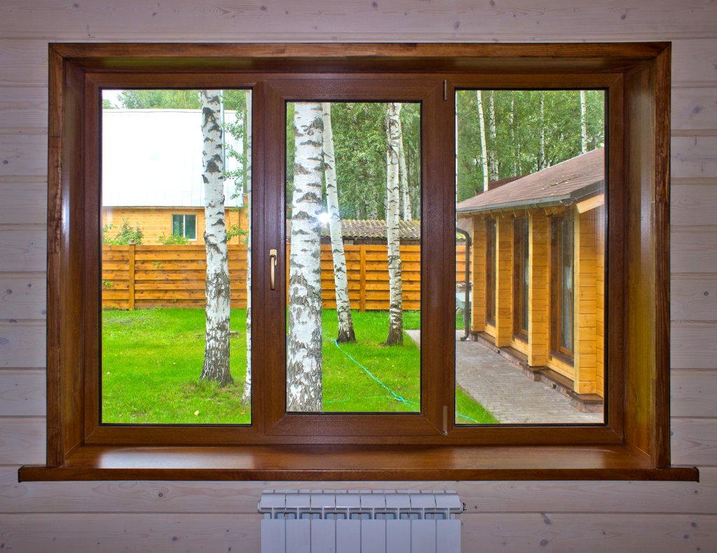 Пластиковые окна ПВХ в частный дом Хотьково