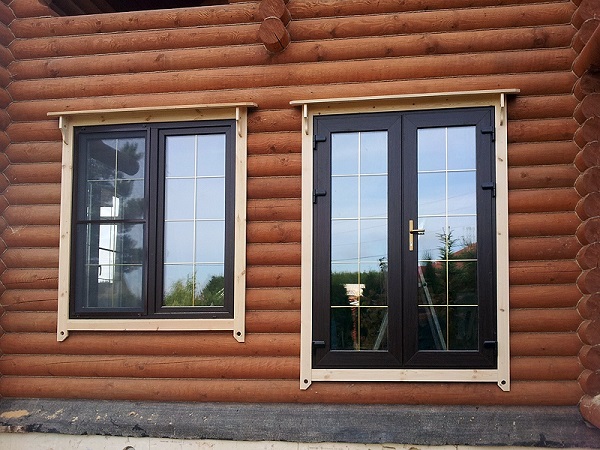 Установка пластиковых окон в деревянном доме Хотьково